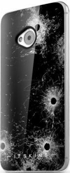 Чехол для HTC ONE ITSKINS Phantom Black White Чехол для HTC ONE ITSKINS Phantom Black White